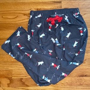 Aerie gray polar bear pajama pants size Medium